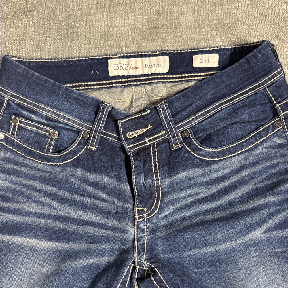 BKE Payton skinny jeans 28x 33.5